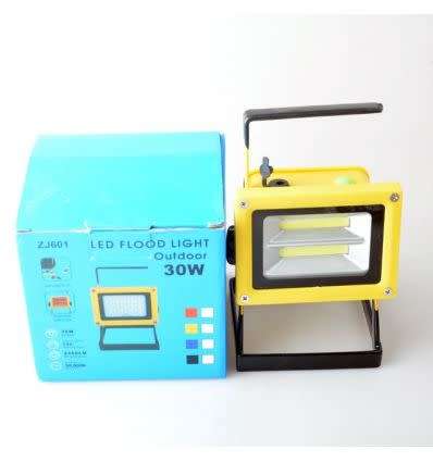 PORTABLE 30W LED OUTDOOR FLOODLIGHT