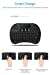 Mini Wireless Keyboard with RGB, 2.4GHz Wireless