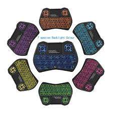 Backlit Mini Keyboard Touchpad Mouse,I9 Mini Wireless Keyboard with Touchpad and Multimedia keys