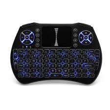 Backlit Mini Keyboard Touchpad Mouse,I9 Mini Wireless Keyboard with Touchpad and Multimedia keys