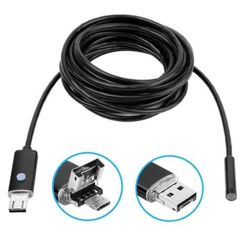 5M 6 LED USB WATERPROOF ENDOSCOPE BORESCOPE SNAKE INSPECTION VIDEO CAMERA