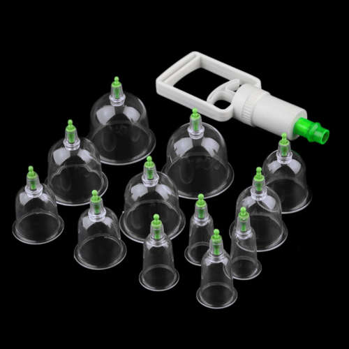 12pcs Therapy-Cupping Medicine Magnet Pull Out Vacuum Apparatus