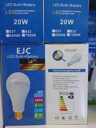 smart charge bulb emergency light blackout emergency LED  20W energy saving bulb
