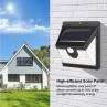 40 led solar motion sensor wall lights