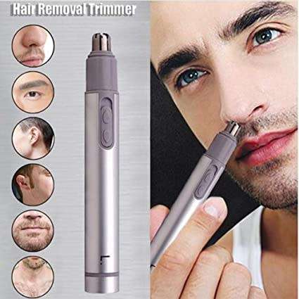 ROZIA 3in1 Nose Trimmer Kit,Hair Clipper Facial Care Tool Portable Shaver Cutting Kit Set Recharge
