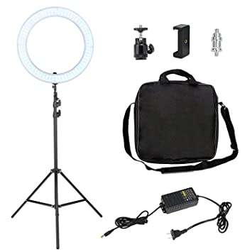 18inch LED photography ring lights 416leds 65w dimmable studio ringlight whith usb / and remote