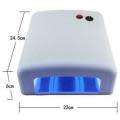Nail Dryer, 36W UV Lamp Light Gel Curing Nail Dryer Polish