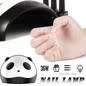 24W 36W Panda Nail Dry Smart Sensor USB LED Gel UV Nail Dryer Lamp Manicure Dual-Lights Curing Nail