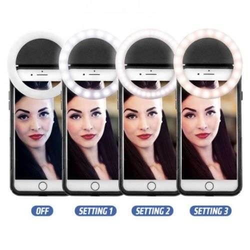 Selfie Portable Led Camera Phone Photography Ring Light Enhancing Photograph