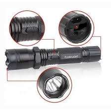 Electric Shock Flashlight Mini Stun Gun Torch Emergency Rechargable Flashlight TYPE 1101