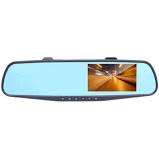 Rearview Mirror Dual Channel DVR Camera Recorder Dash Cam