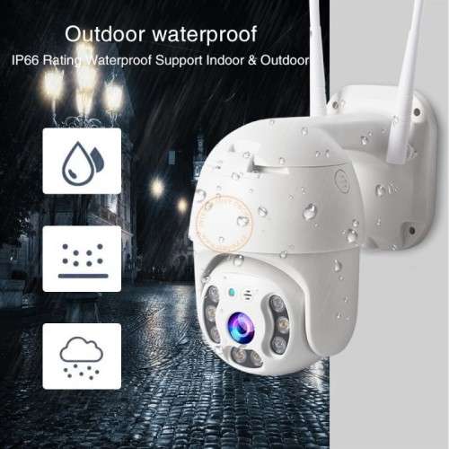 WATER PROOF 4K WI FI INDOOR AND OUTDOOR INTELLIGENT CAMERA