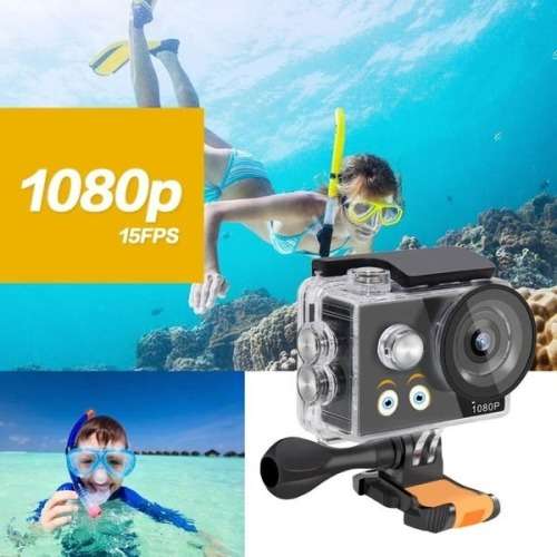 Waterproof Sports Camera Waterproof 30M screen