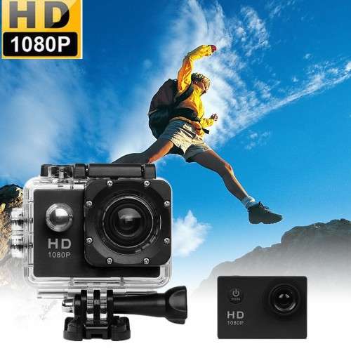 Waterproof Sports Camera Waterproof 30M screen
