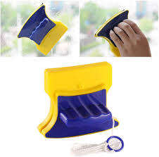 Magnetic Window Wizard Double Side Glass Wiper Cleaner Useful Surface Cleaning Brushes
