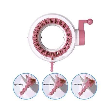 Kids Knitting Machine Mini Children Weaving Loom Knit For Hats Scarves Socks Toys