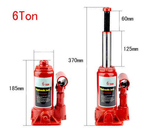 6 Ton Hydraulic Bottle Jack