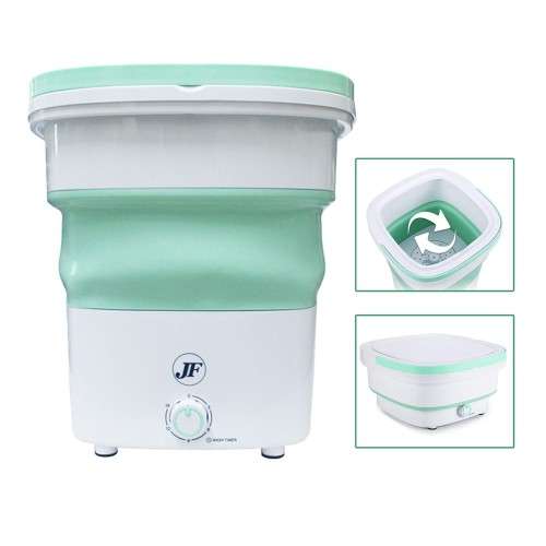220V Portable Folding Laundry Ultrasoni Semi-automatic Clothes Washing Machine Bucket