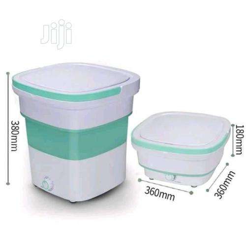 220V Portable Folding Laundry Ultrasoni Semi-automatic Clothes Washing Machine Bucket