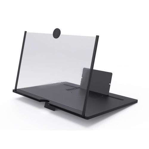 12`Screen 5D video amplifier enlarged screen Magnifier Projector portable home cinema