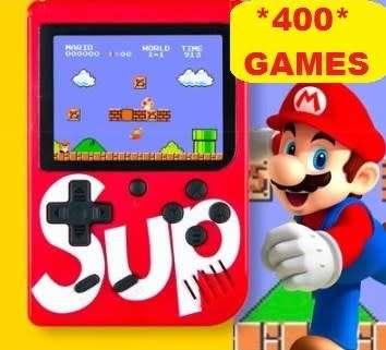 400 Games in Single Sup Game with LED EYE`s Protected Screen Best Gaming Experience for Kids