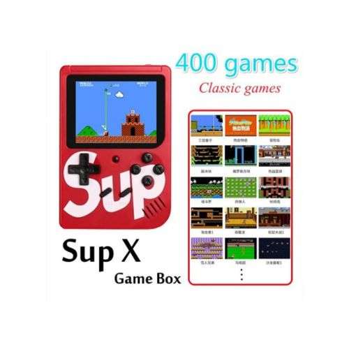 400 Games in Single Sup Game with LED EYE`s Protected Screen Best Gaming Experience for Kids