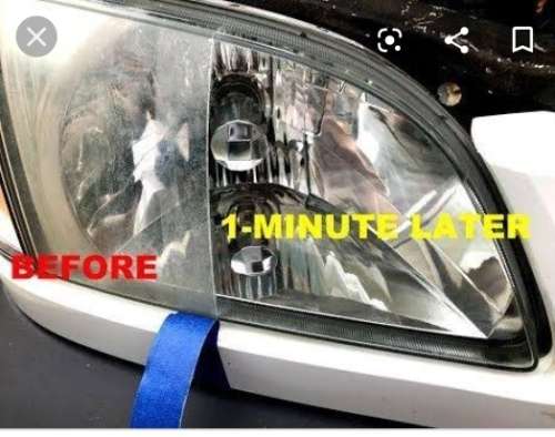 DIY Professional Headlight Restoration Restore Clean Renew Lens Polish Car Kit