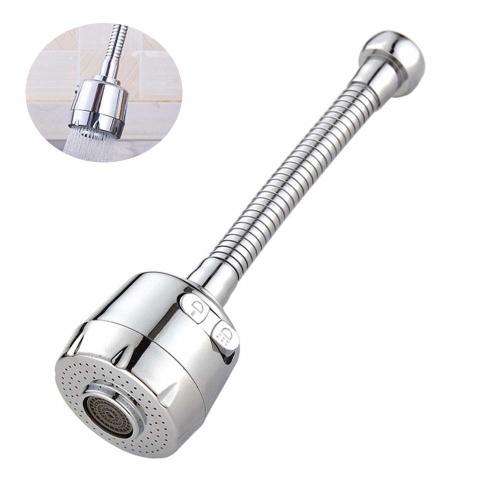 Kitchen Water Saver Tap 360 Degrees Rotate Faucet Nozzle with Adjustable Faucet Sprayer Sprinkler