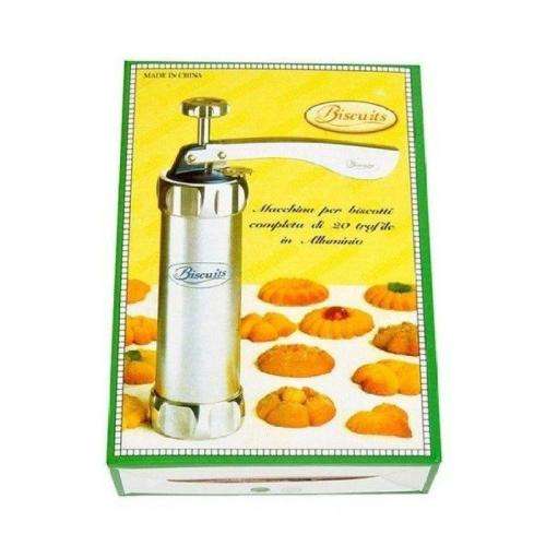 20 Pcs Chip Cookie Extruder Press Machine Biscuit Maker Cake Making Decorating Gun Kitchen Tools Set