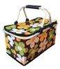 Large Size Foldable Insulated Cooler Picnic Basket with Double Handles folding picnic basket