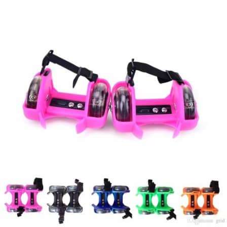 Flash Scooter Whirlwind Pulley Heel wHeels Skating Shoes