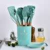 Silicone Kitchenware Cooking Utensils Heat Resistant Kitchen Non-Stick Cooking Utensils Kitchen Baki
