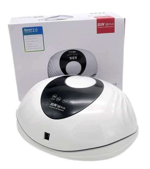 DOUBLE HAND SUN X8 PLUS - UV LED LIGHT LAMP 120W - POWER ADAPTER