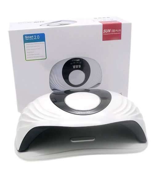 DOUBLE HAND SUN X8 PLUS - UV LED LIGHT LAMP 120W - POWER ADAPTER
