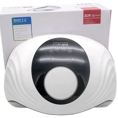 DOUBLE HAND SUN X8 PLUS - UV LED LIGHT LAMP 120W - POWER ADAPTER