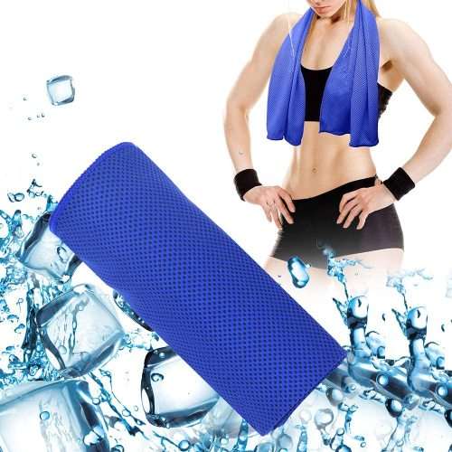 Cooling Towels for Neck with Microfiber Fabric and Woven Technics cooling towel for sports.