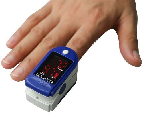 Monitorled Fingertip Blood Oxygen  Saturation Pulse Oximeter with LED Display