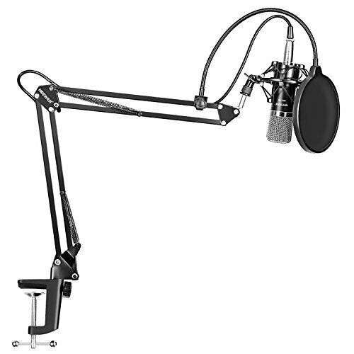 professional studio broadcasting and recording condenser microphone