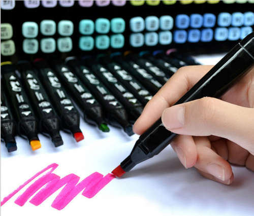 80PCS Acrylic Paint Marker Pens Permanent Art Rock Metal Glass Pebble Waterproof