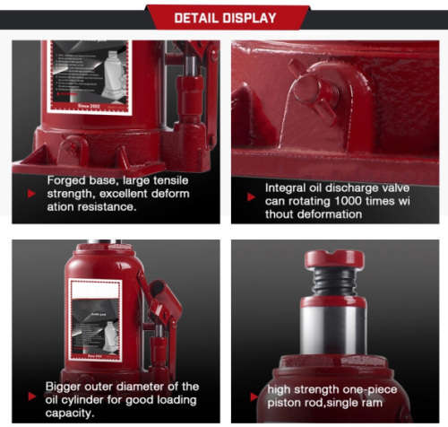 5- Ton hydraulic bottle jack