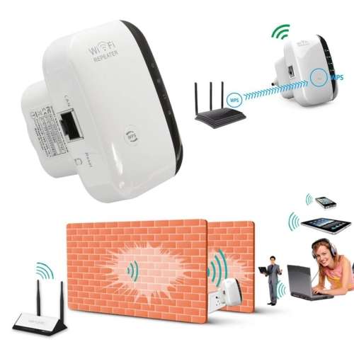 Wireless WIFI Repeater 300Mbps Network Antenna WIFI Extender Signal Amplifier