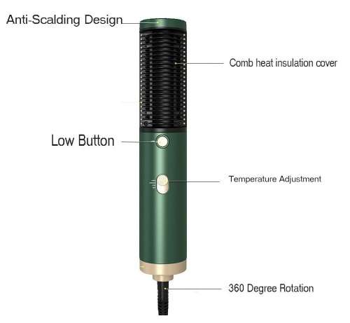 2 in 1 Professional Hot Air Brush