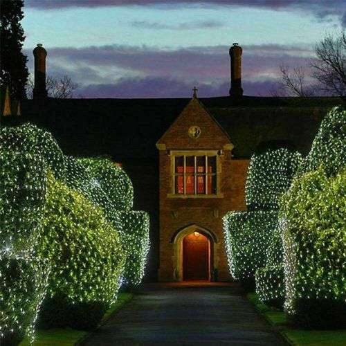 String 50M 400LEDS Christmas/Wedding/Party Decoration Lights 220V outdoor Waterproof led 9 color RGB