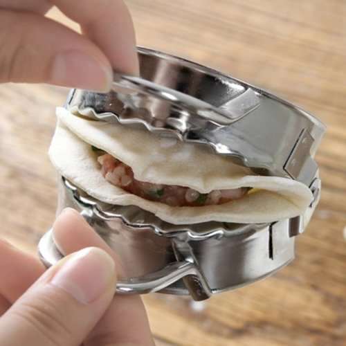 Stainless Steel Dough Press Maker Dumpling Pie Ravioli Making Mold