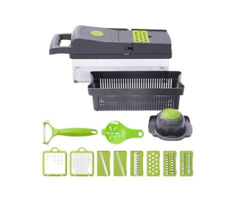 14 Piece Multifunctional Vegetable Slicer
