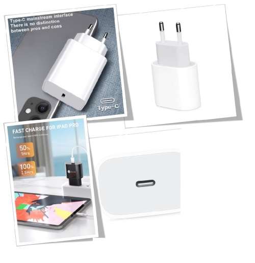 20w Type-C Adaptor iPhone ,11Pro,11 Pro MAX,12 pro max