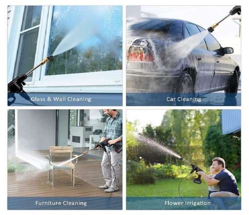 Rechargeable High-Pressure 48V Cleaning Gun