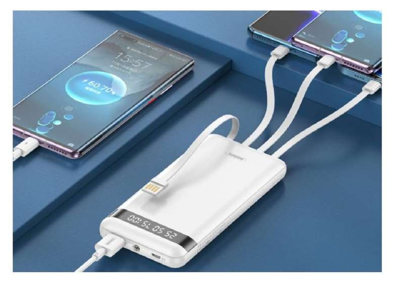 Remax Power Bank Fast Charging - Built In Type C Cable Apple iPhone Cable 1000MAH