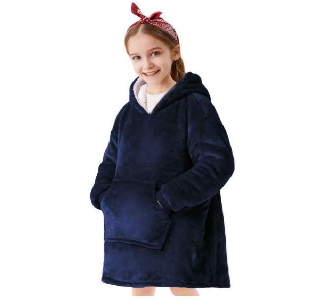 Oversize Wearable Blanket Jacket - Kids 6 years to 12 Years