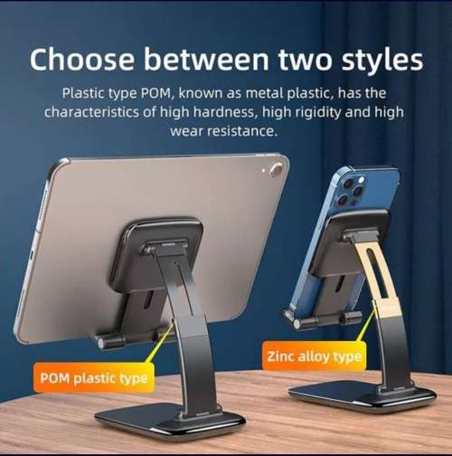 DESK PHONE HOLDER FOLDABK3 SMALL AND FLEXIBLE
